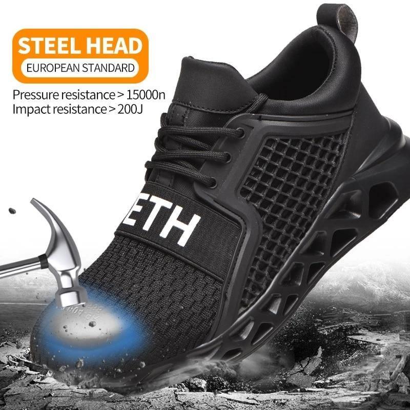 The Seth Cushioning Lightweight Safety Shoes Viva Timepiece