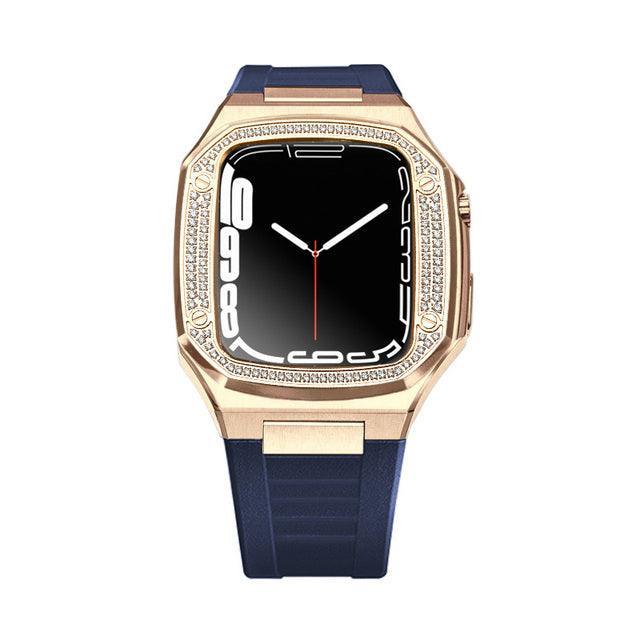 CG88 4 Screws Luxury Diamond Apple Watch Case - Watches Accessories - Apple Watch Case - Viva Timepiece
