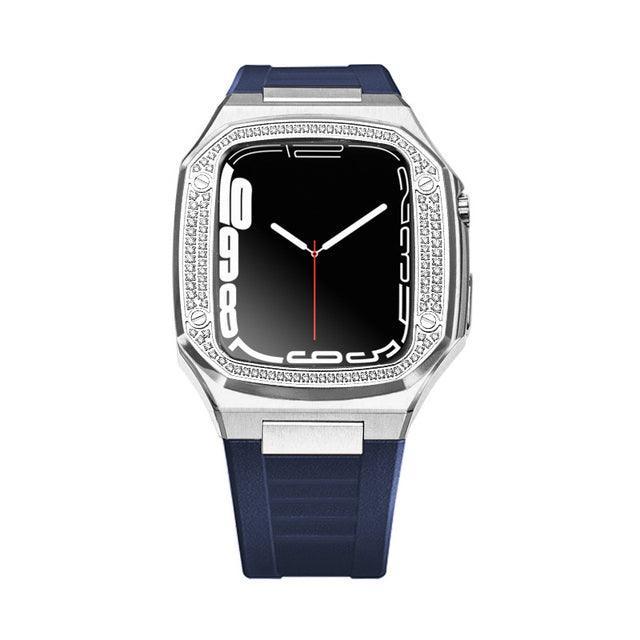 CG88 4 Screws Luxury Diamond Apple Watch Case - Watches Accessories - Apple Watch Case - Viva Timepiece