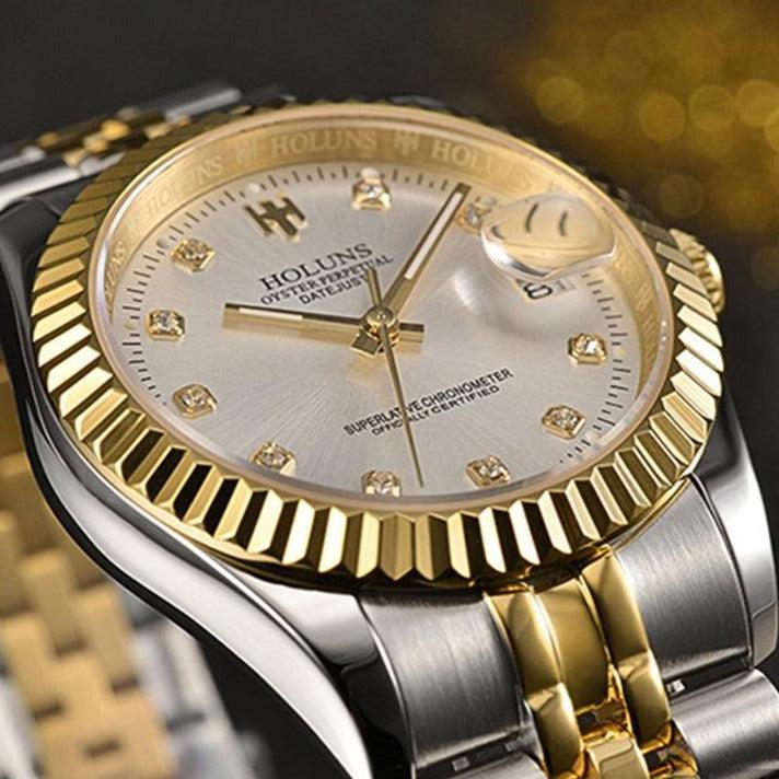 Holuns Jewels Datejust Auto Jubilee Homage Watches - Watches - Automatic, Homage - Viva Timepiece