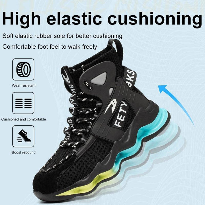 JB Grant Cushioning Lightweight Safety Shoes - Work Shoes - JB, Safety Shoes, steel toe shoes - Viva Timepiece