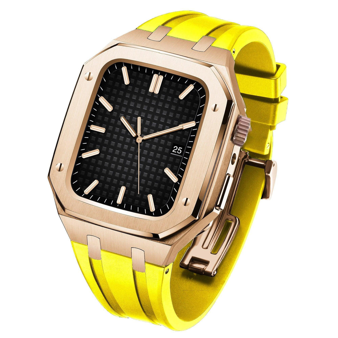 Matt Polished Apple Watch Metal Case Mod Kit - Watches Accessories - Apple Watch Case - Viva Timepiece