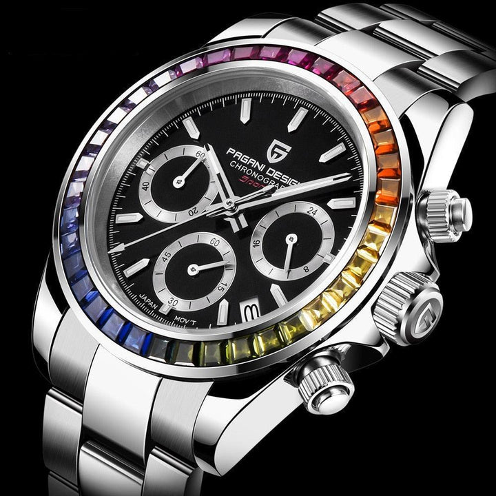 Pagani Design Daytona Rainbow Chronograph Homage - Watches - Chronograph, homage, noreturn - Viva Timepiece