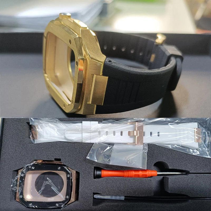 The Manuel 8 Screws Luxury Apple Watch Case Mod Kit - Watches Accessories - Apple Watch Case - Viva Timepiece