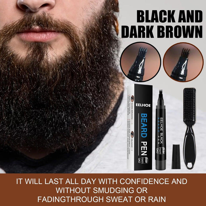 Waterproof Beard Filling Pen Kit for Men - Shaving and Grooming - Beard Growth Kit - Viva Timepiece